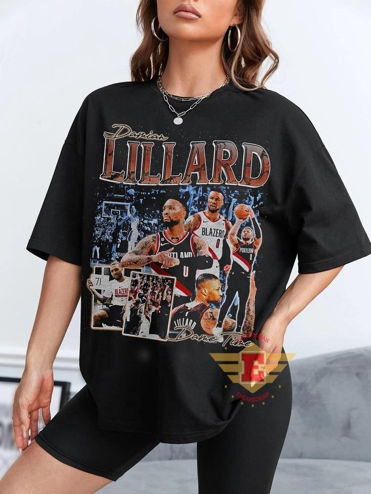 

Damian Lillard Shirt Basketball shirt Classic 90s Graphic Tee Unisex Vintage Unisex T-Shirt S