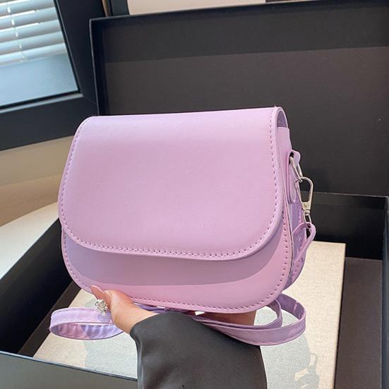 Women PU Leather Shoulder Bag Stylish Satchel Bag with Detachable & Adjustable Shoulder Strap Stylish Crossbody Saddle Bag for Commuting Dating Party