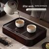 Wenbai Personal Bamboo Tea Tray with Drainage