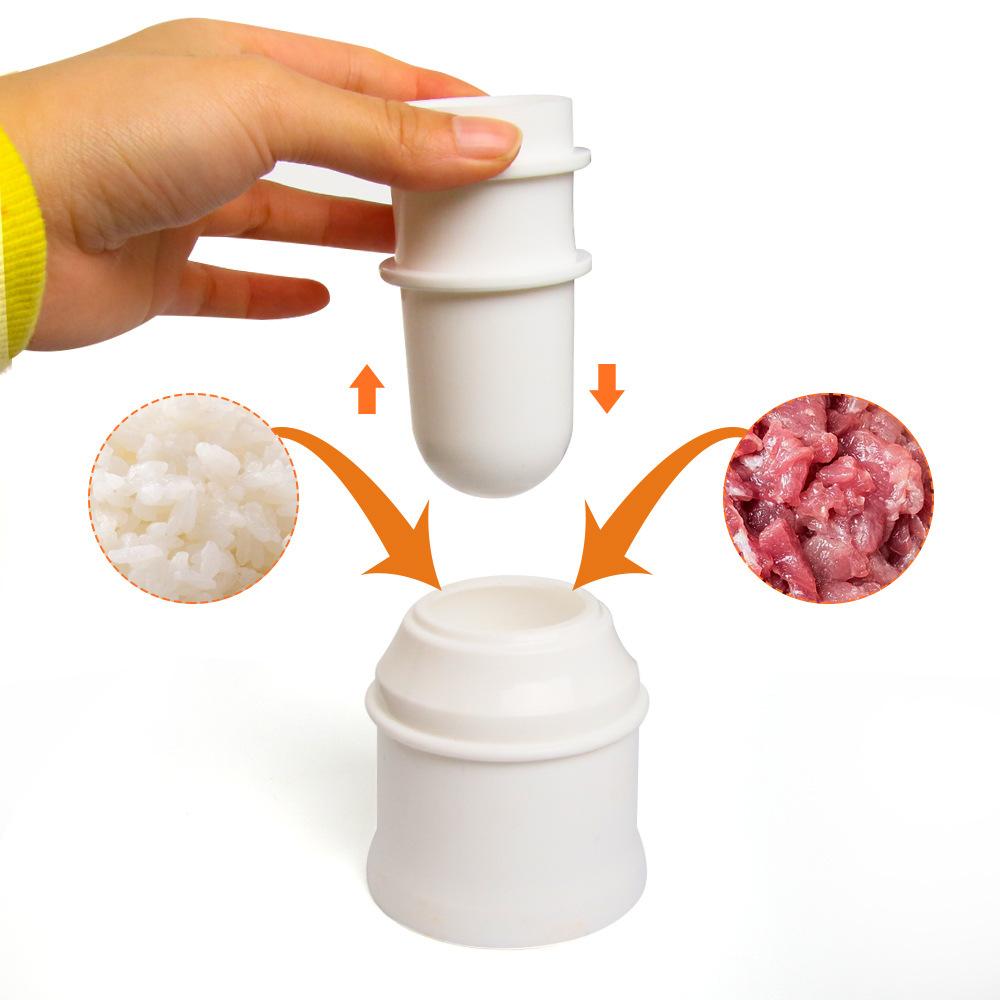 Sushi Nástroj DIY Ručně vyráběná Bento Rýžová koule Plastová forma Domácí Italské jídlo Forma na masové kuličky Kuchyňské doplňky