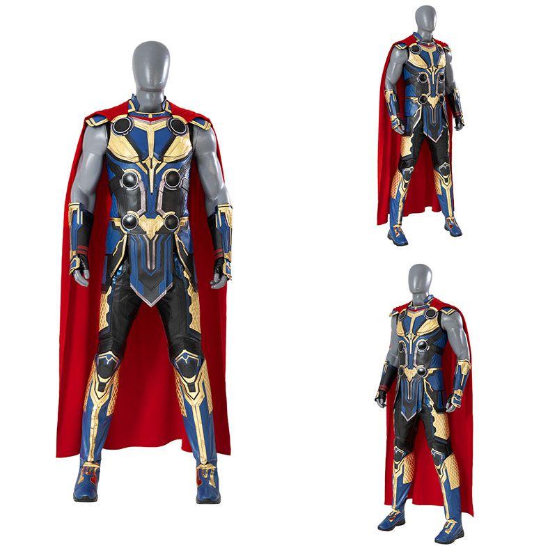 Kids Thor Love And Thunder Cosplay Jumpsuit For Halloween And Parties