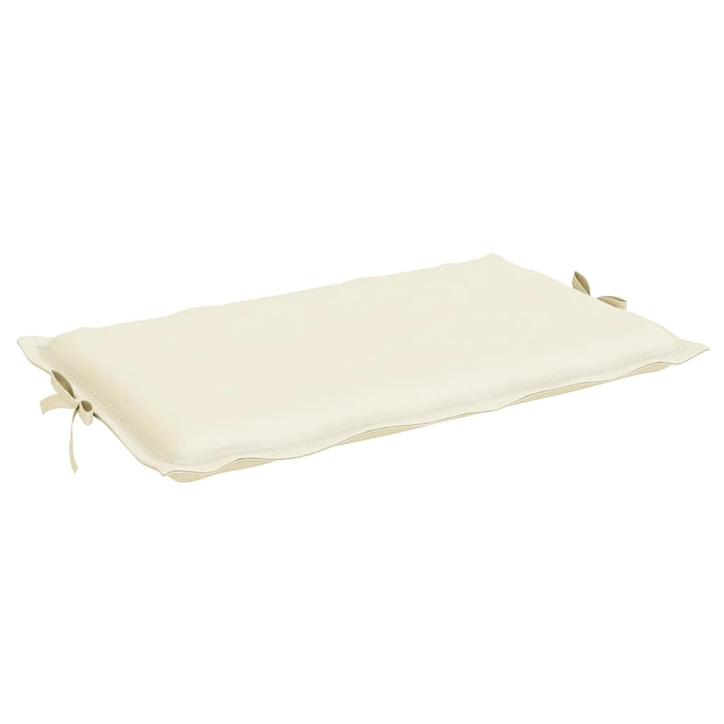 Cream Sun Lounger Cushion 186 X 58 X 4 Cm Oxford Fabric
