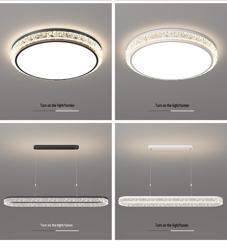 Modern Minimalist LED Ceiling Light for Bedroom, Living Room, Bathroom, or Balcony