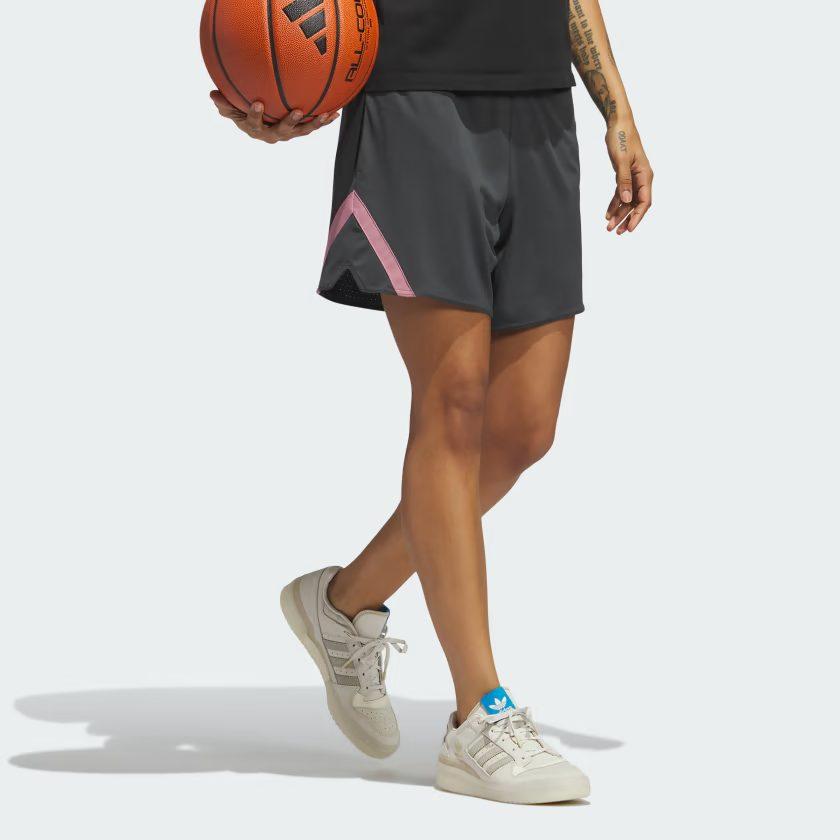 Adidas Sports Shorts Women's Black Moderate Knitted Shorts IJ5265
