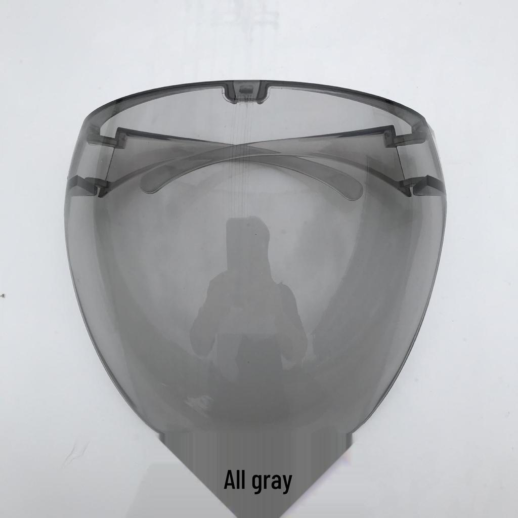 UV Protection Anti-fog Cycling Glasses: Dust, Wind, and Sandproof Outdoor Sports Sunglasses with Full Face Shield