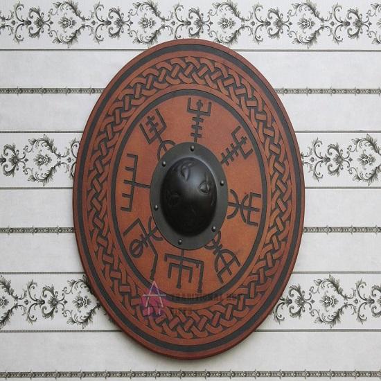 Королевский ремесленный щит викингов — фото 4