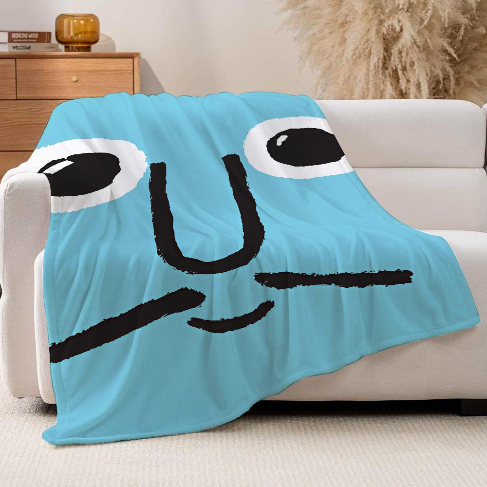 Funny artist J Jean J Jullien Blanket For Sofa Office Bed Plane Travel Sleep Read Relax Camping Soft And Warm