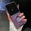 Mech Wind 360 Magnetic Rotating Ring Holder Case for Samsung Z Flip 8 7FE 6 Shockproof Wear Resistant For Magsafe Slim Fit Cover