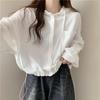 Women's 2023 Loose Hooded Cardigan - Spring/Autumn Trendy Short Hoodie