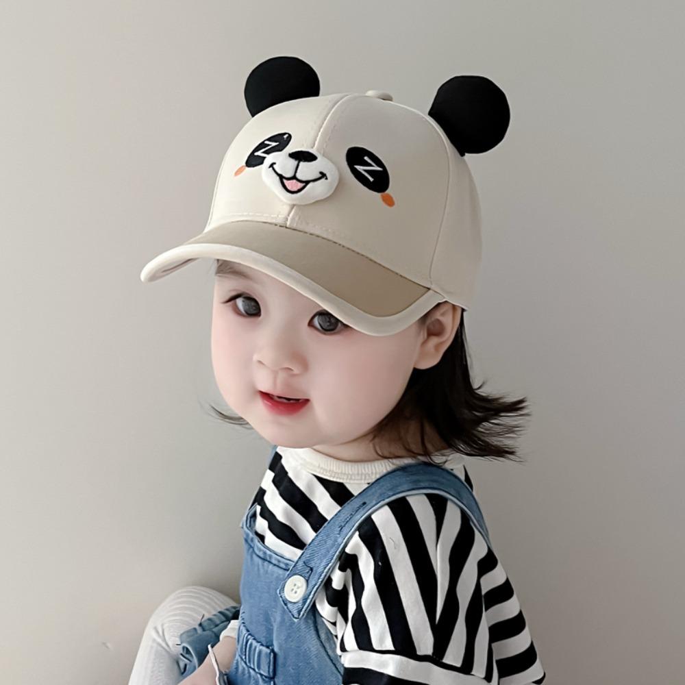 Cotton Children Baseball Hat Adjustable Cartoon Animal Cap Trendy Capybara Peaked Cap Summer