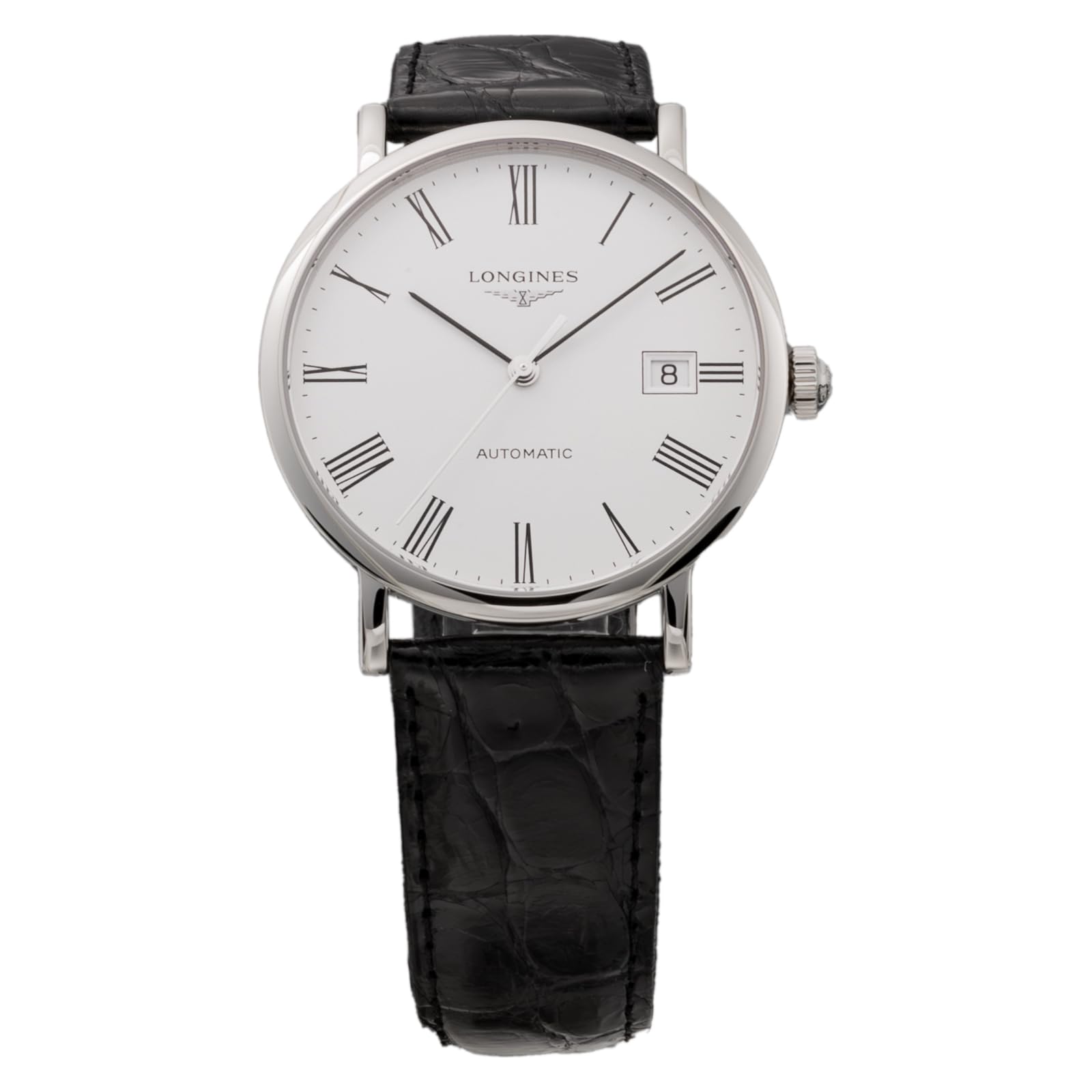 

Годинник ELEGANT Автоматичний 3 АТМ Водостійкий Сапфірове скло Білий циферблат Нержавіюча сталь Чорний [Longines] Чоловічий L4.810.4.11.2 [Товар] білий
