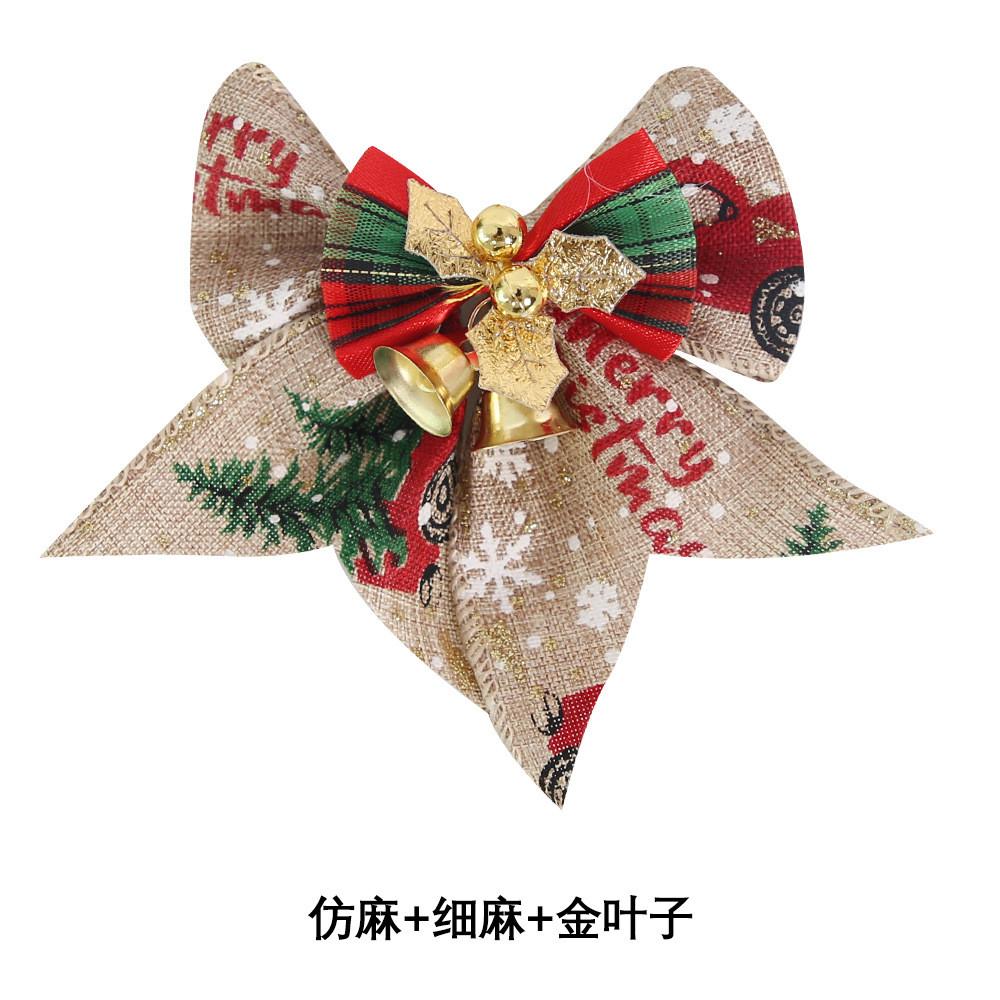 

Мини Очаровательные Рождественские Банты Колокольчики Украшения Ассорти Цветов Для Веселого Праздничного Настроения P