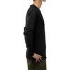 Nike Solid Color Crew Neck Long Sleeve Pullover T-Shirt Men Tops Black FB7983-010