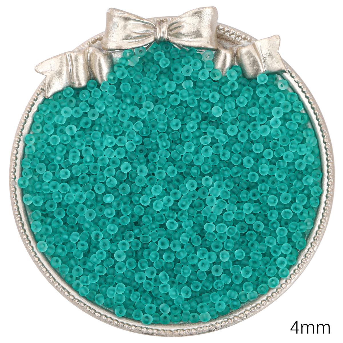 

Прозрачные матовые чешские стеклянные бусины, свободные бусины для изготовления ювелирных изделий своими руками, швейные бусины, аксессуары C19 4mm 100pcs