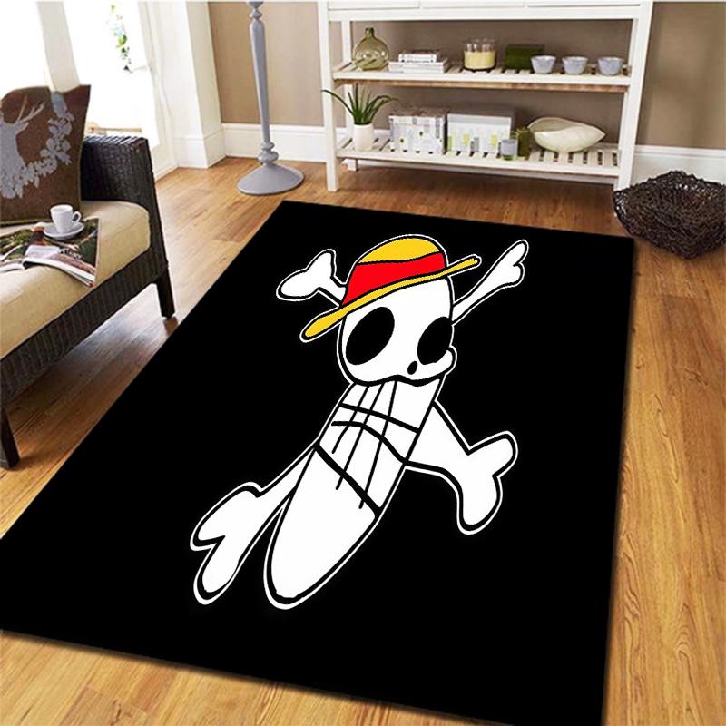 One Piece Logo Carpet Rug For Living Room Bedroom Home Sofa Decoration,kids Play Nonslip Floor Mat