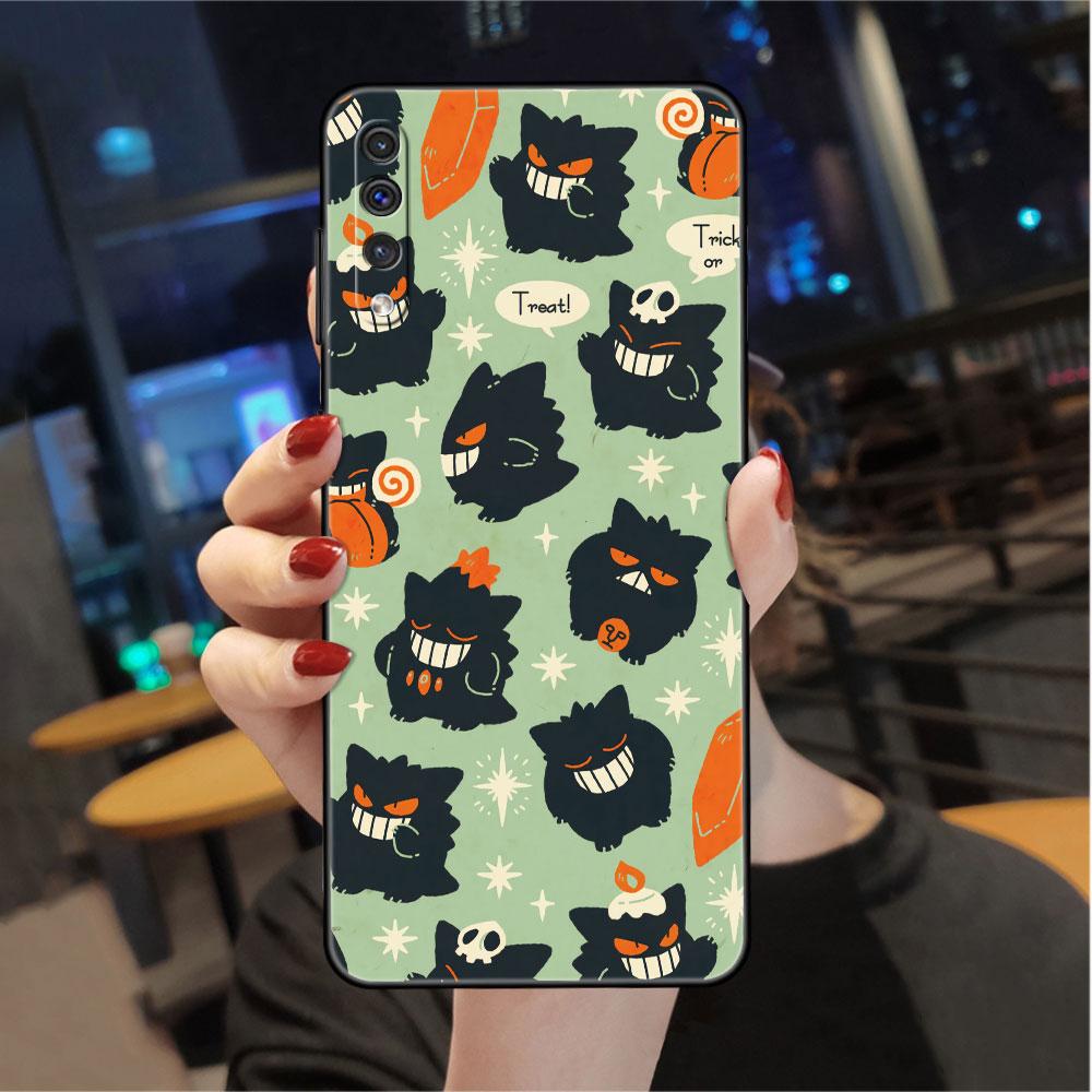 

Чехол с изображением покемонов для Samsung Galaxy A50 A70 M52 A30 A20s A20e A10 A40 A10s M51 M31 M30s M13 5G, черный чехол для телефона Samsung A60