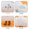 Cute White Cloud Plush Throw Pillow & Toy Doll