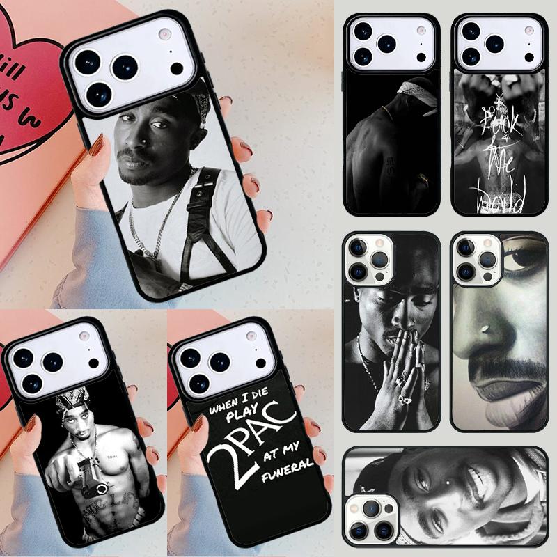 2Pac Tupac Shakur Signed Rap Rapper Phone Case For iPhone 17 Air 14 15 13 12 Max Cover For Apple 15 16 16e 11 Pro Max Plus Coque