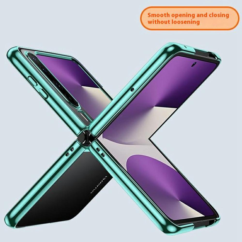 For Huawei Pura X Case Electroplating Transparent PC Phone Cover