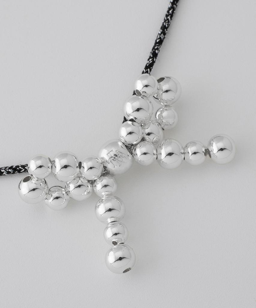 Tatiana Ball Ribbon String Necklace Nz2092