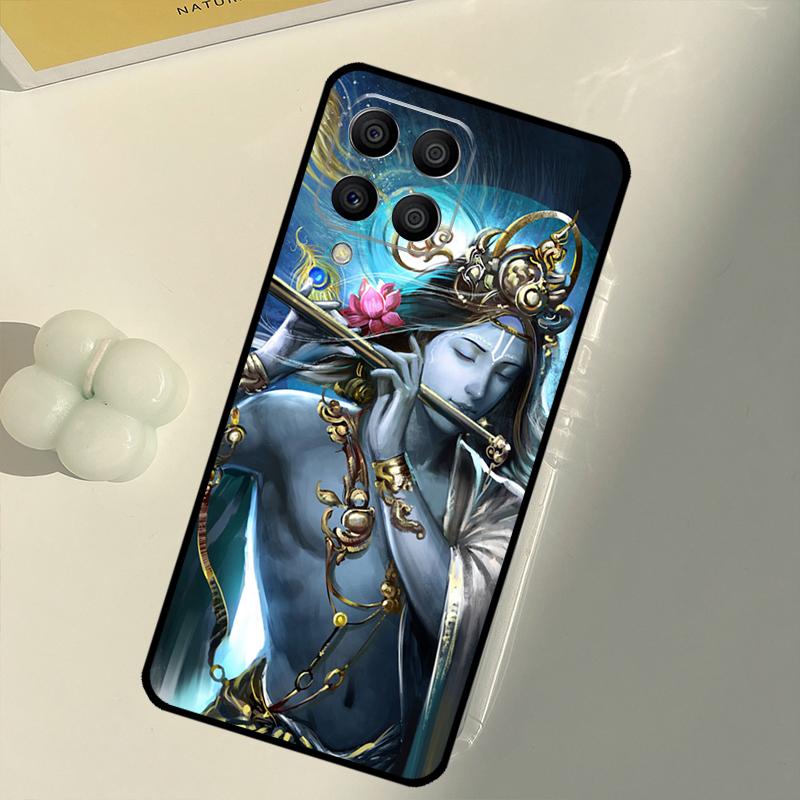 Indian God Lord Krishna For Samsung Galaxy M15 M35 M21 M16 M06 M33 M13 M53 M11 M31 M55 M14 M34 M54 M12 M32 M52 Case