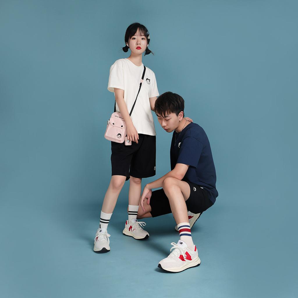 New Balance 57/40 Grey Red Unisex Sneakers Natural M5740CC