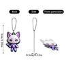 Pack Acrylic Pendants for Countdown Calendar, 2D Flat Single-Sided Print