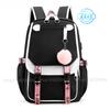 Zaino Danganronpa Anime Mochila Cartella Scolastica Studente Porta USB Borse da Viaggio Laptop Messenger Bag Grande Casual Regalo