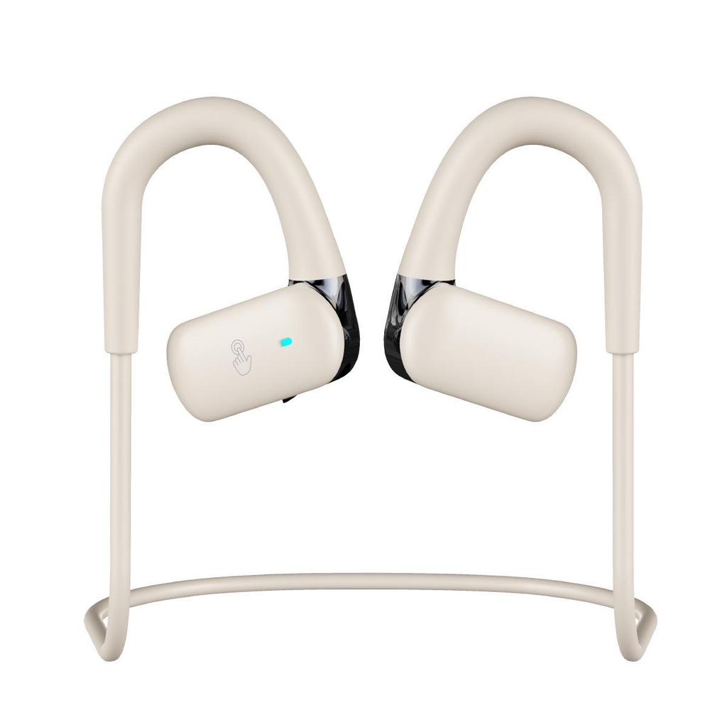 New Sports Bone Conduction Wireless Earphones: Neck-Hanging, Open-Ear, Long Battery Life, Noise-Cancelling Bluetooth.