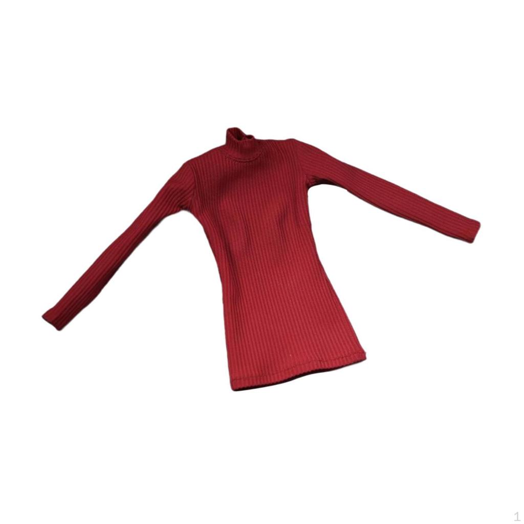 1/6 Scale Figure Short Dresses Dress Up Fashion Retro Stylish Miniature Trendy Clothing for 12''