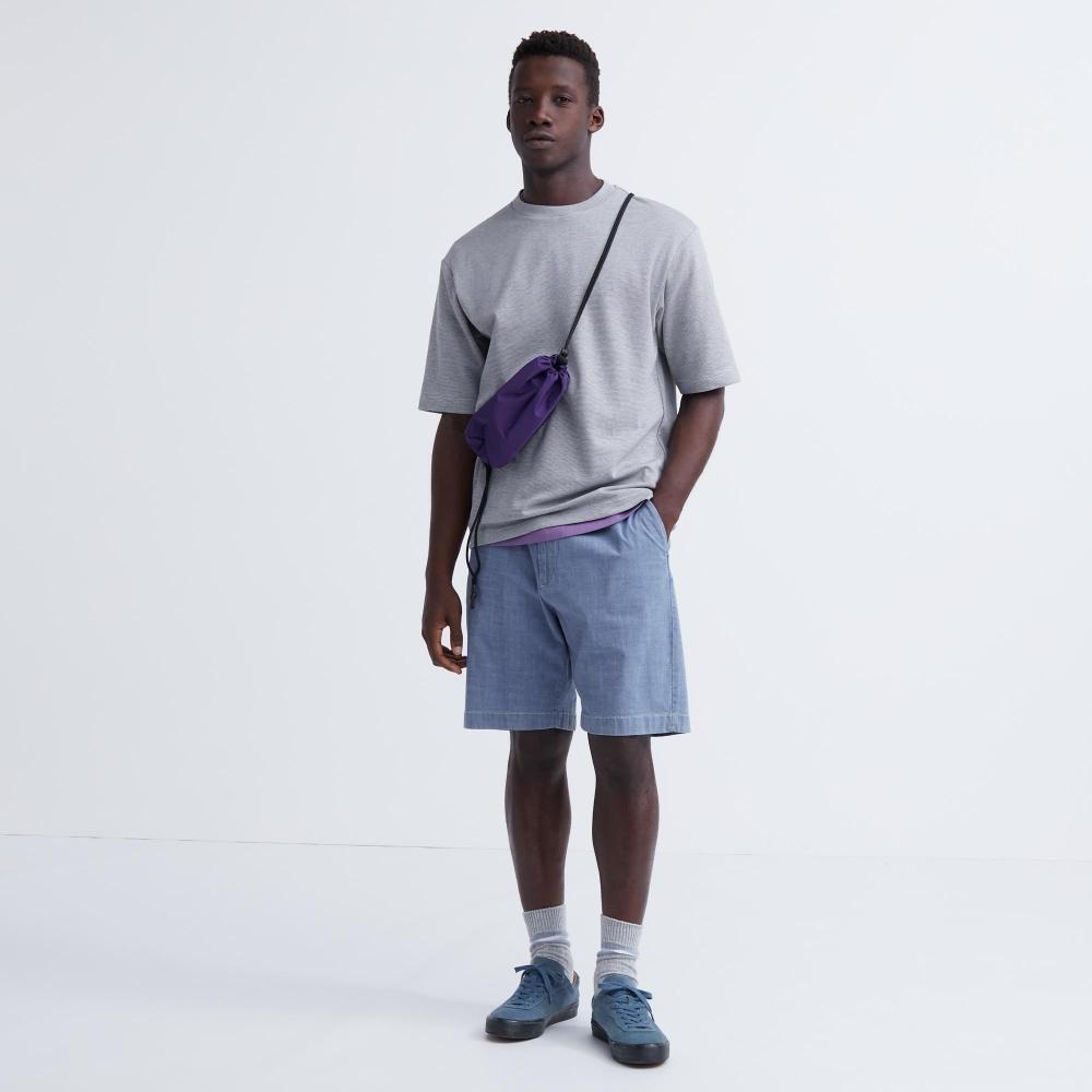 

UNIQLO JAPAN Легкие эластичные шорты из шамбре