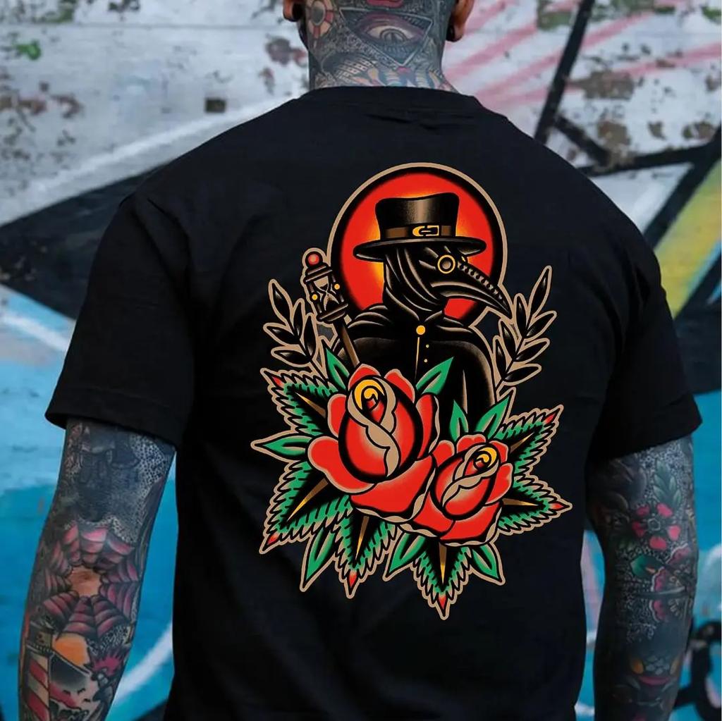 2024 Summer Hot Brand Unique Design Top Quick Dry Short-Sleeved Men's T-shirt Casual Fashion Street Soft Comfortable Clothing