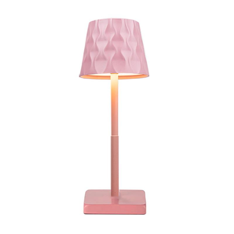 Retro Led Table Lamp 3 Colors Dimmable Touch Sensor Desktop Night Light Rechargeable Portable Night Light For Bar Bedroom Decor