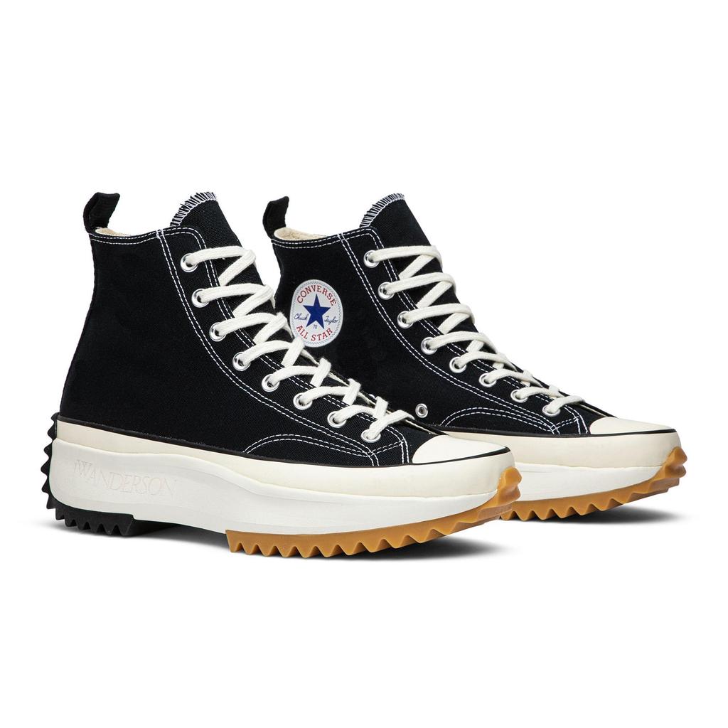 Converse Run Star Hike 'Black Gum' (Unisex) Black / Egret / Black Canvas Shoes 164840C
