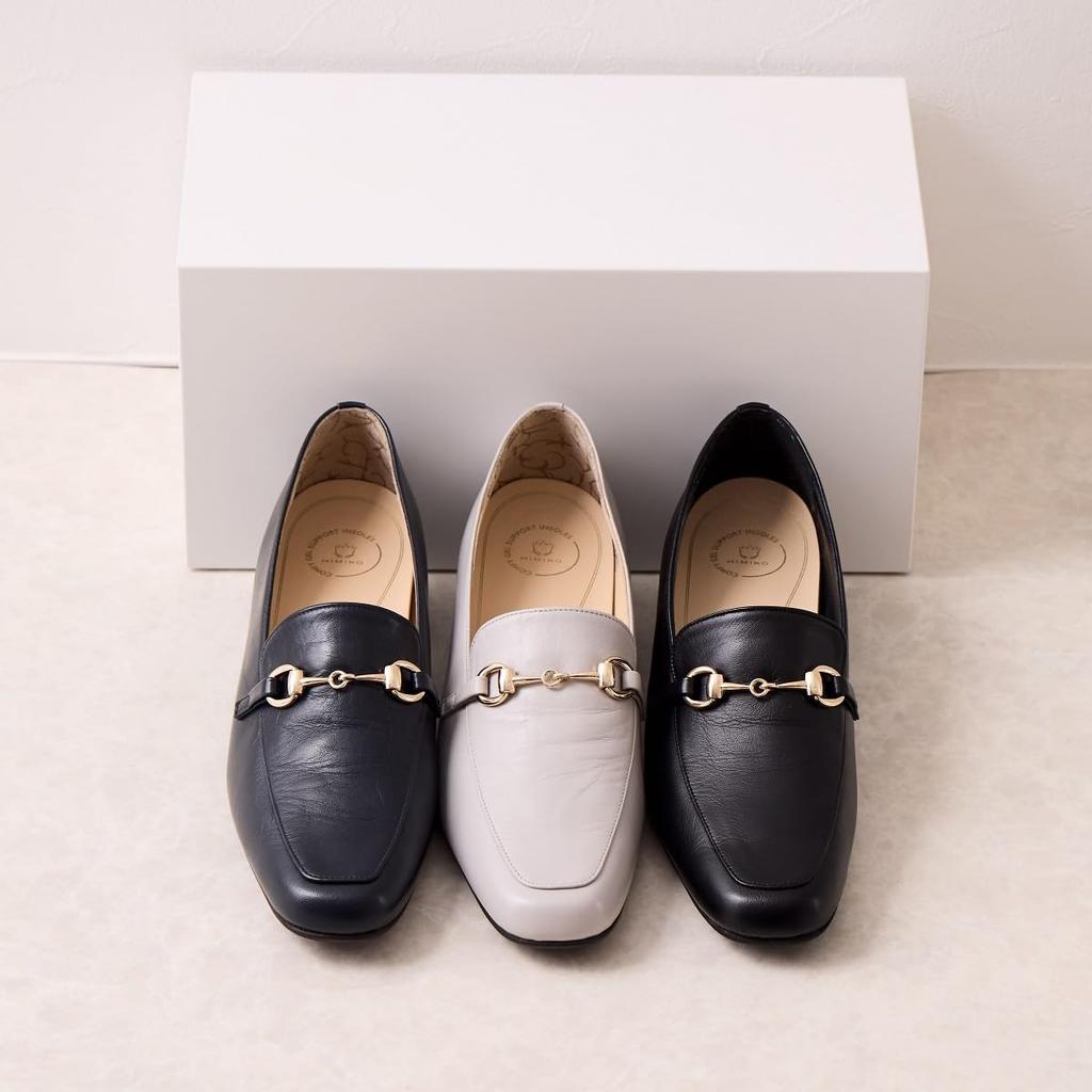 HIMIKO Himiko Bit Design Heel Loafers 605003 Black 235 / / /
