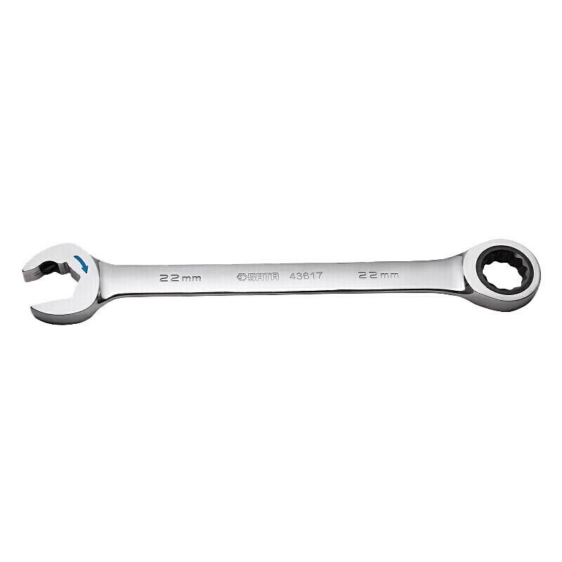 SATA Full Polished Combination Ratchet Wrench