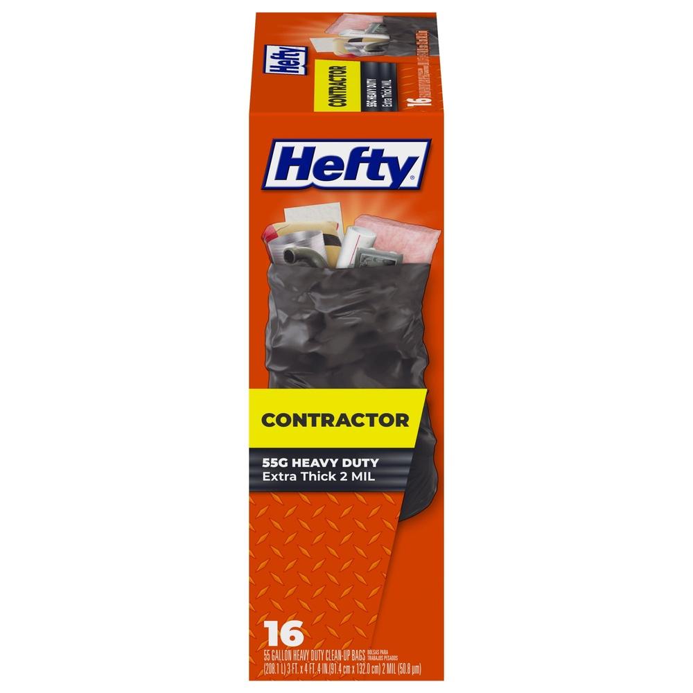 

Heavy Duty Extra Large Trash Bags 55 Gallon Contractor Garbage Bags 2 Mil Puncture Resistant 16 Count Industrial Strength United States