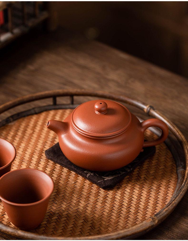 Yixing Zisha Handmade Antique-Style Teapot for Gongfu Tea, 2026 Model