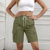 Women's Fashion Drawstring Casual Pocket Sports Shorts