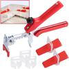 Fliesen nivelliersystem 2mm 300Stk Fliesen nivellierkeil Abstandshalter Plus 100Stk Wiederverwendbare Keile mit einer Fliesen nivellierzange
