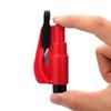 Three-in-One Car Keychain: Emergency Window Breaker and Escape Tool