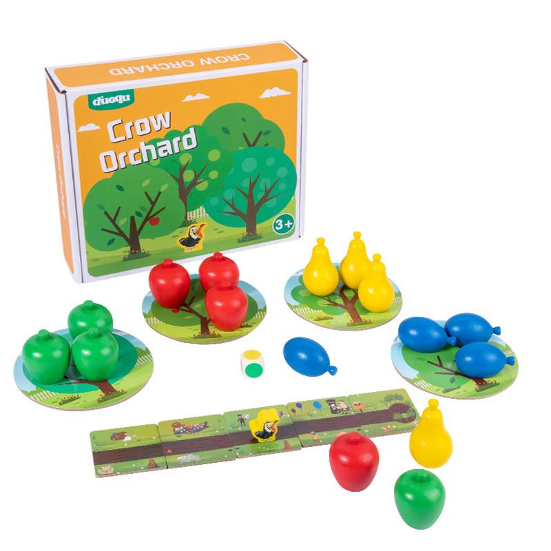 

Wooden Childrens Color Sorting Educational Game For Early Learning And Development