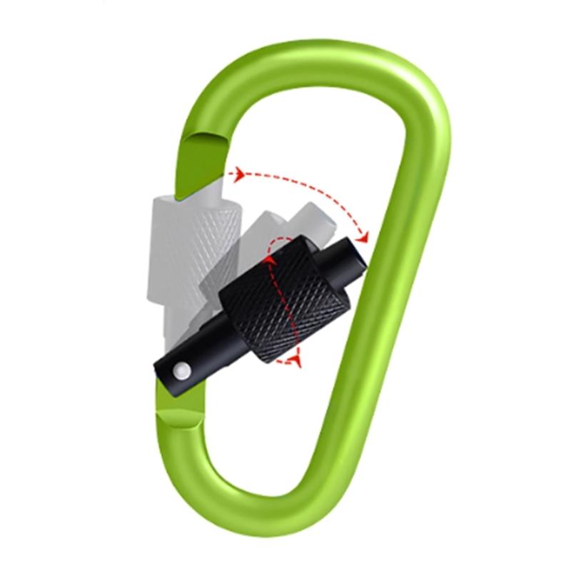 Multifunctions Fishing Safety Lanyards Retractable Coiled Tethers with Carabiner