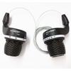 Microshift Twist MTB Cycling Bike Twist Grip Gear Shifters 3X7 Speeds Trip DIP Compatible for Shimano Shifters