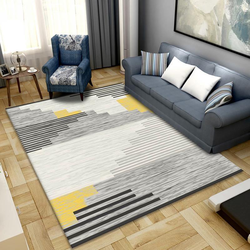 Geometric Living Room Bedroom Entrance Carpet Floor Mat Machine Washable Floor Mat