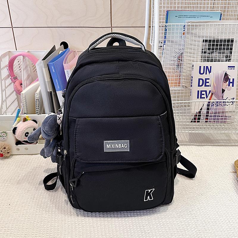 New large-capacity multi-compartment lightweight and versatile backpack fashionable junior high school high school student college backpack