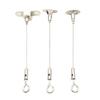 1 Pcs Lifting Code Suitable For Light Panels Adjustable Hanging Clothesline Fixed Guardrail Lock Wire Rope Spring Hook
