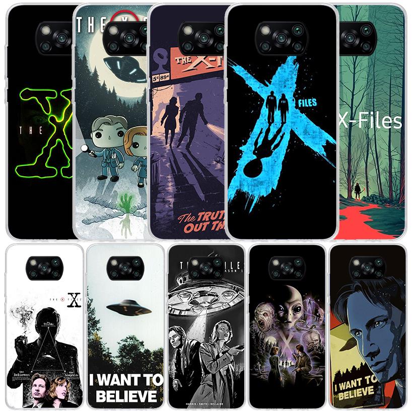 The X Files I Want to Believe Phone Case For Xiaomi Poco F7 Ultra X5 X6 X7 Pro M7 Redmi 15C 15 13C 13 12C 12 10C 10 10A 9 9C 9A