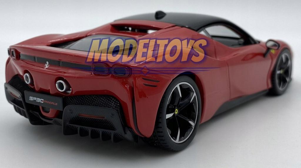 Ferrari Sf90 Stradale Červená 1:24 Bburago 26028