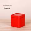 Mini Universal Tea Tin - Square Metal 10g Packaging for Black & Green Tea